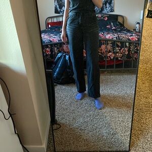 Pair of black jeans.